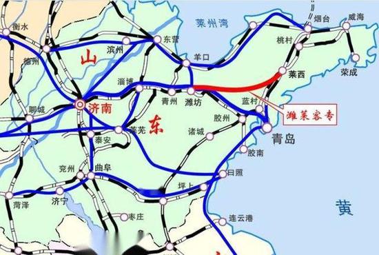 昌邑高铁最新规划图，连接未来，助力区域发展加速前行